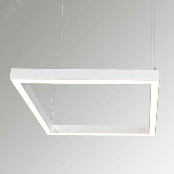 Светильник светодиодный RVE-PLS5070-BOX-530-P (Квадрат 530х530x70мм сег. 530мм 50x70мм 50Вт подвесной 4000K Анод) RVElektro RVE00000091