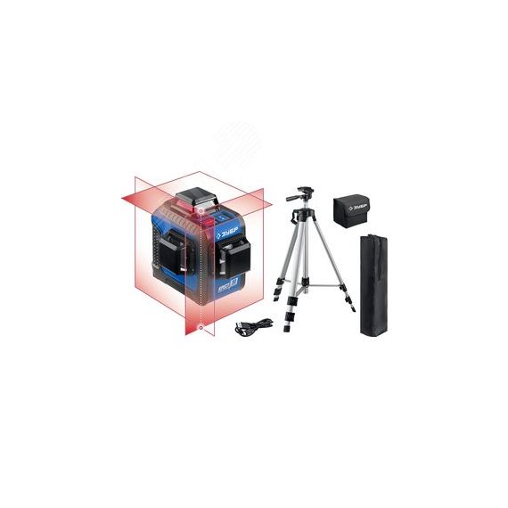 Нивелир лазерный Крест 3D, N2, 20 - 70 м, Профессионал ЗУБР 34908-2_z01