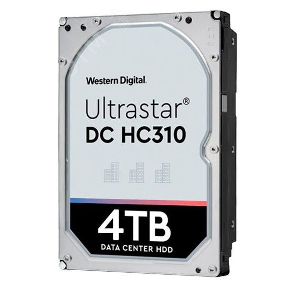 Жесткий диск 4TB Ultrastar 3.5'', SATAIII, 7200 об/мин, 256 МБ Western Digital HUS726T4TALE6L4