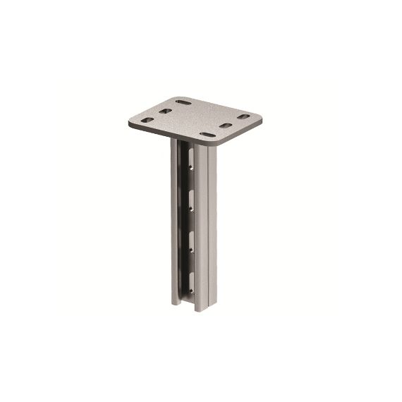 Вертикальный подвес двойной 41х21, L1500, INOX 304