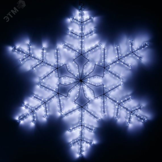 Фигура ARD-SNOWFLAKE-M3-920x920-432LED White (230V, 30W) (ARDCL, IP65) Arlight 025306