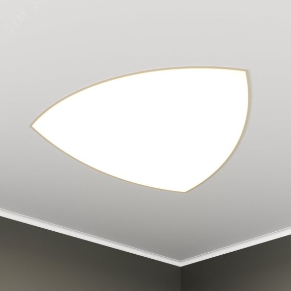 Светильник светодиодный RVE-LBX-RELO-1546-VG (Треугольник Рело 1546х1546х130мм 239Вт встраиваемый под шпаклевку 4000K Белый) RVElektro RVE00003648