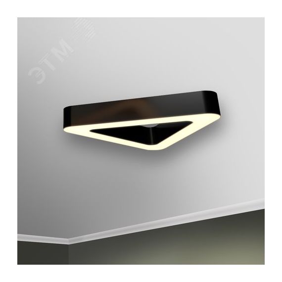 Светильник светодиодный RVE-LBX-HOLE-TRIO-SOFT-1400-N (Треугольник закругл. с отв. 1400х1246х100мм S80мм 104Вт Накладной 4000К Белый) RVElektro RVE00002073