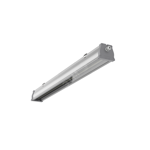 Светодиодный светильник VARTON Айрон GL 28 Вт 5000 K 895х86х76 мм класс защиты IP67 рассеиватель закаленное стекло диммируемый по протоколу DALI Вартон V1-I0-70582-03D01-6702850