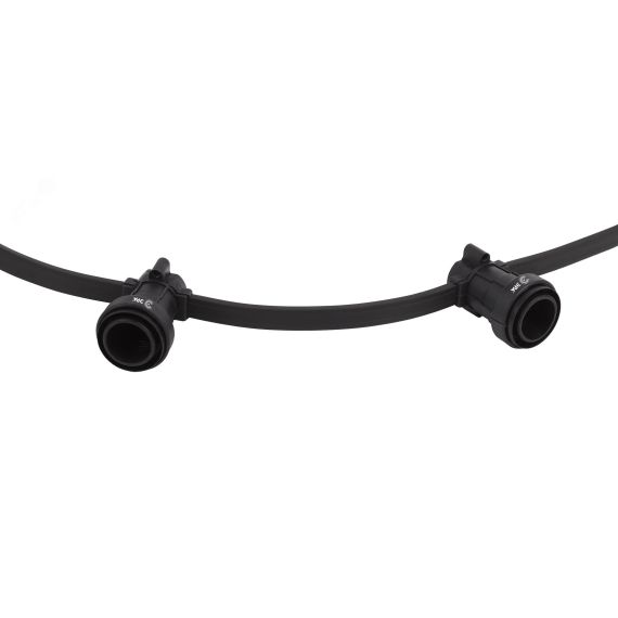 Светодиодная новогодняя гирлянда ERABL-K30 уличная Белт Лайт набор 30 м шаг 50 см цоколь Е27 ЭРА Б0053025