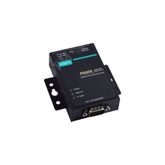 Преобразователь протоколов Modbus RTU-Modbus TCP MOXA Mgate MB3180