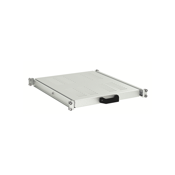 Полка выдвижная 19&quot; 1U, глубина 485мм IT-CQE, RAL7035