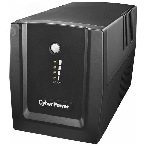 Источник бесперебойного питания line-interactive UT 1500Ва/900Вт фазы 1/1 60 сек Tower Schuko USB Cyberpower UT1500E