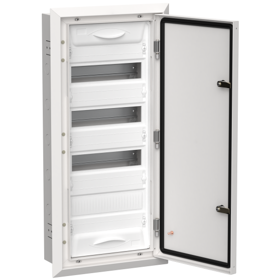 TITAN 5 Корпус металлический ЩРв-48 (1х48) 755х365х130мм IP31 белый (одна дверь) IEK