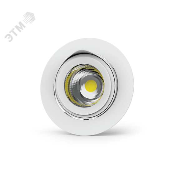 Светильник светодиодный ДВО-30Вт DL/R повор.40° 165*125мм 4000K бел.DALI (155mm) Вартон V1-R0-00411-10D01-2003040