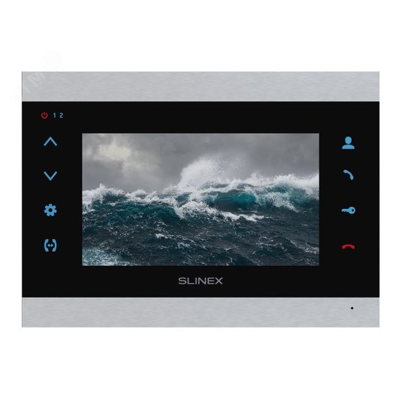 Видеодомофон цветной SLINEX SLINEX SL-07МHD Silver+Black