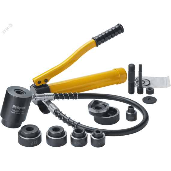 Пресс гидравлический 82 609 NHT-Pg04-P (помповый перфоратор) Navigator Group 82609