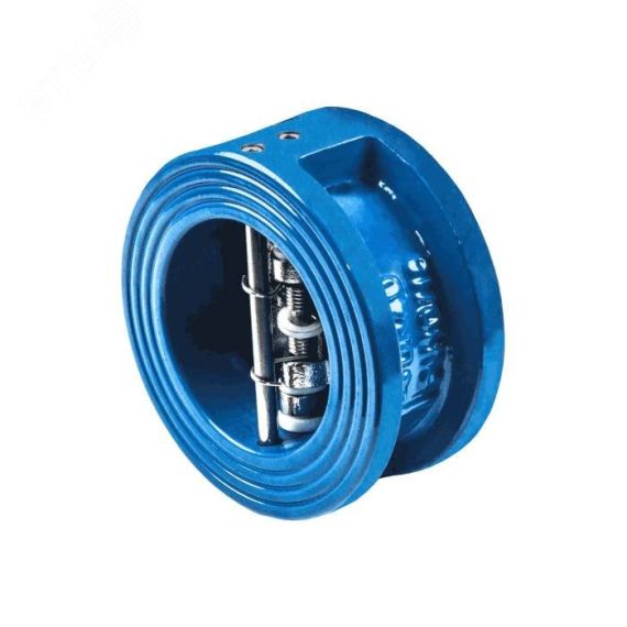 Клапан обратный чугунный двухстворчатый Ду 125 Ру16 межфланцевый, створки ковкий чугун TECOFI CB3448N-EP0125