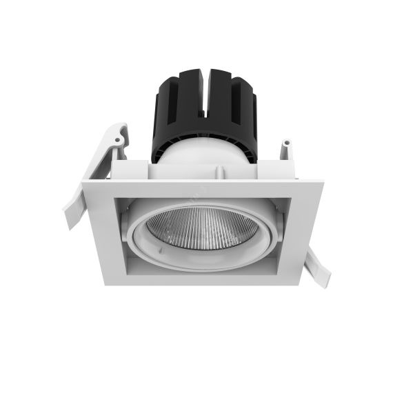 Светильник светодиодный ДВО-40Вт IP20 3600Лм 3000К DL-Tetris 35° 165*165*140mm Вартон V1-R0-00424-10000-2004030