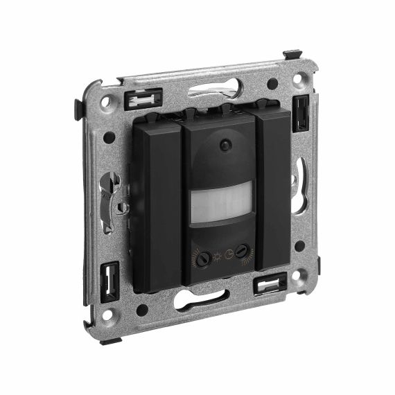 Датчик движения в стену, &quot;Avanti&quot;, &quot;Черный матовый&quot;