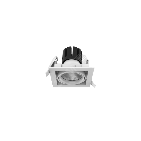 Светильник светодиодный ДВО-40Вт IP20 3600Лм 3000К DL-Tetris 35° 165*165*140mm Вартон V1-R0-00424-10000-2004030