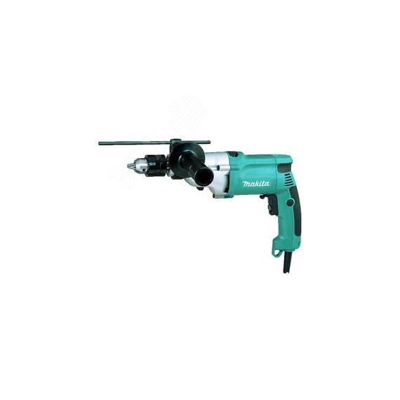 Дрель ударная 720Вт, ключевой патрон 13мм, 0-1200/2900 об/м, кейс Makita HP2050