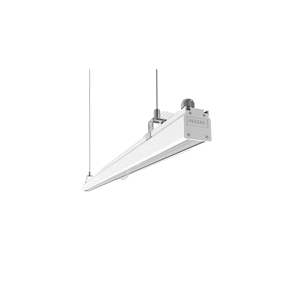 Светильник светодиодный Mercury Mall IP54 1095x54x58мм опал 40W 4000К белый RAL9003 Вартон V1-R0-00533-31G02-5404040
