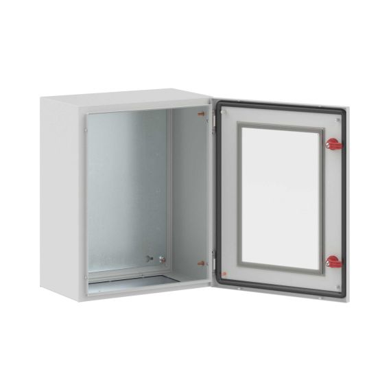 Корпус навесной ST с М/П с прозрачной дверью ВxШxГ 500x400x250 мм, IP66