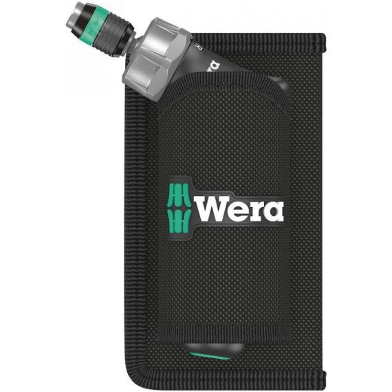 Набор бит с пистолетообразной рукояткой-битодержателем c трещоткой 13 предметов. Набор Kraftform Kompakt Pistol RA 4 WERA WE-051031