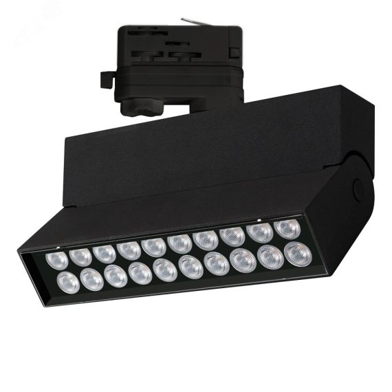 Светильник LGD-LOFT-TRACK-4TR-S170-10W White6000 (BK, 24 deg, DALI) (, IP20 Металл, 3 года) Arlight 036085