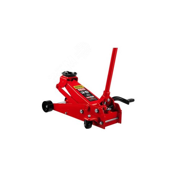 Домкрат подкатной F-35 RED FORCE, 3.5т 145-500 мм STAYER 43155-3.5