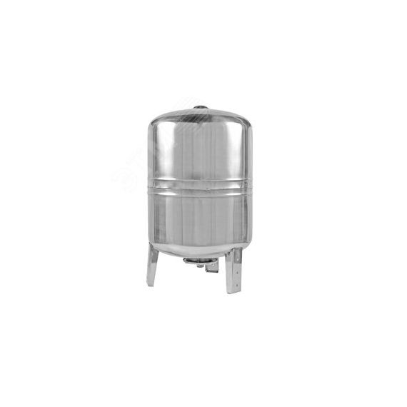 Гидроаккумулятор 80л, (вер.), нерж. сталь, мембрана EPDM Unipump 13890