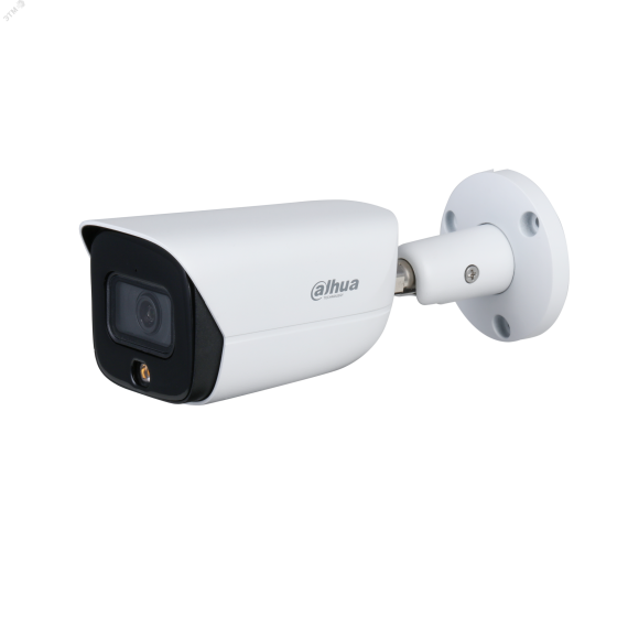 Видеокамера IP 2Мп уличная цилиндрическая с LED-подсветкой до 30м IP67 (2.8мм) Dahua DH-IPC-HFW3249EP-AS-LED-0280B