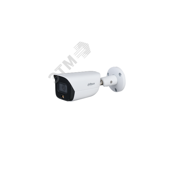 Видеокамера IP 2Мп уличная цилиндрическая с LED-подсветкой до 30м IP67 (2.8мм) Dahua DH-IPC-HFW3249EP-AS-LED-0280B