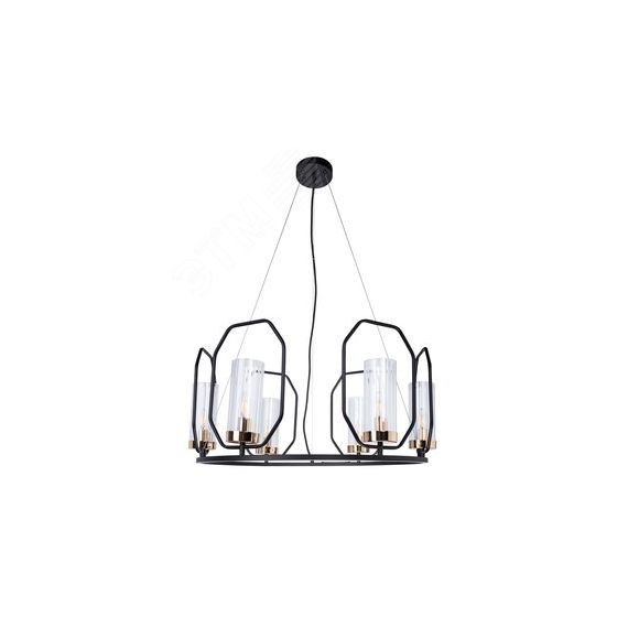 Светильник E14 6 ламп черный Arte Lamp A7004SP-6BK