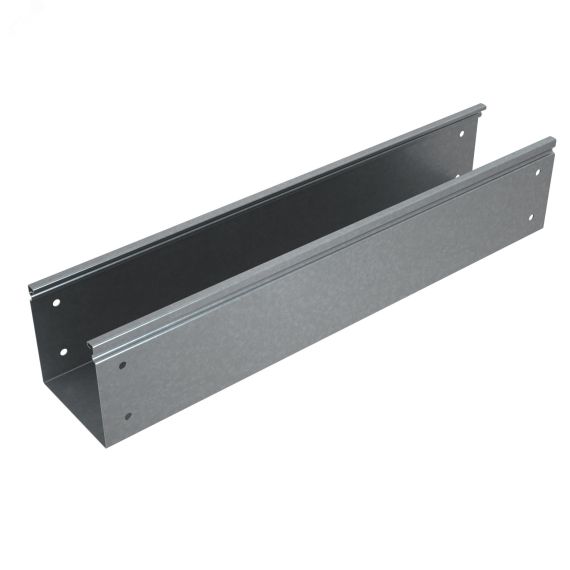 Лоток неперф. 100х600х1,5 L2500 мм Стандарт ПЛЮС INOX304 КМ-профиль PL12668
