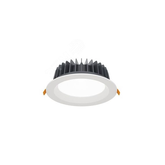 Светильник LED Effect ДАУНЛАЙТ SMD IP44 42Вт 4900лм 4000К IP44/IP20 КСС Д встраиваемые, SMD, БАП 1 час ЛЕД-Эффект LE-СВО-16-040-7588-44Д+LE0274