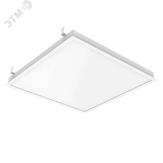 Светильник светодиодный ДВО-30Вт 5000К GR070/F 2.0 EM опал Вартон V1-R3-00010-30OPA-4003050