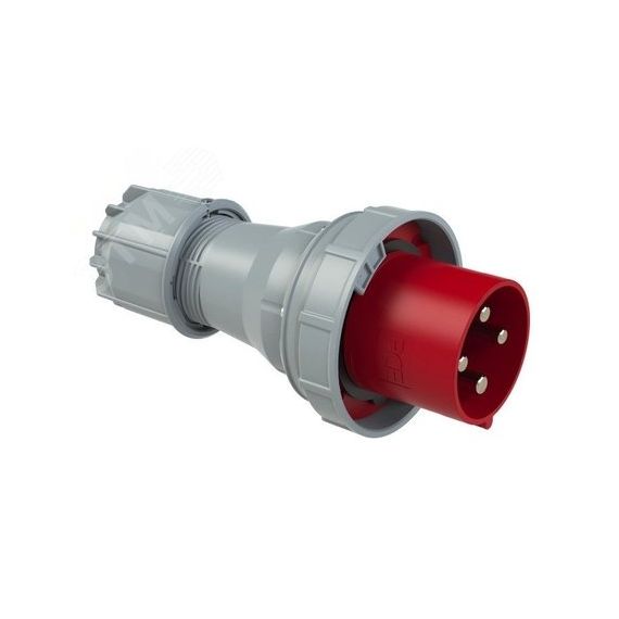 Вилка кабельная 125А/400V/3P+N+E/IP67 PCE 045-6