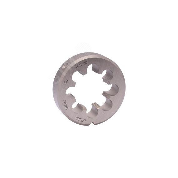 Плашка М40х2,0 DINEN22568 HSS 6g 75х20мм (CzTool) Bucovice 240403