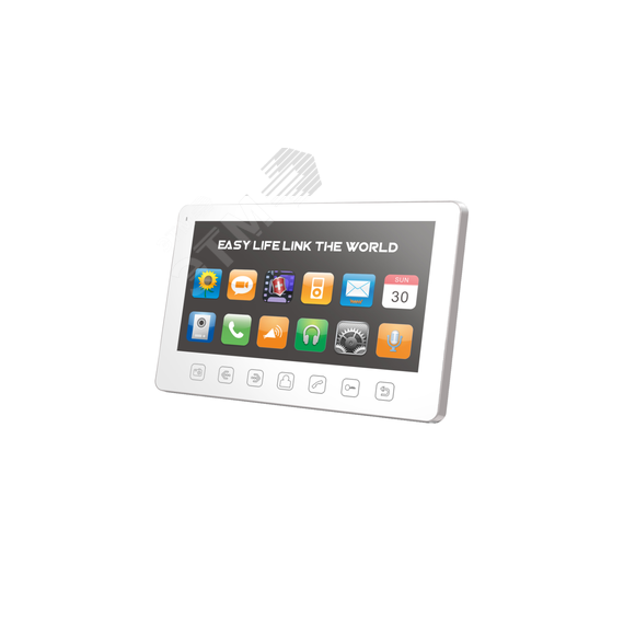 Монитор домофона цветной Tantos Prime Slim (white) VZ