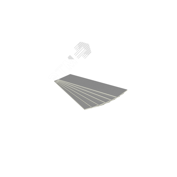 Огнезащитная плита FireGuard 13 (1200x2000x12,7мм) EKF ogp-fg12,7
