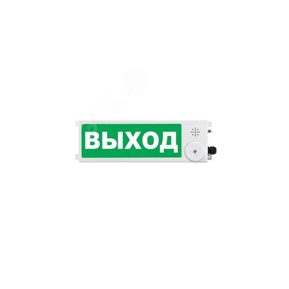 Оповещатель взрывозащищенный светозвуковое табло  ТСЗВ-Exm-М-Прометей, ''Вентиляция работа'', З/Б,  12-36В Спектрон ТСЗВ-Exm-М-П12-36ВВЕНТ РАБОТА З/Б