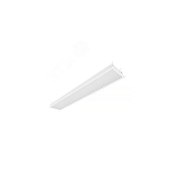 Светильник LED Effect ГРИЛЬЯТО IP40 CRI90 38Вт 3800лм 4000К IP40 КСС Д встраиваемые, БАП 1 час ЛЕД-Эффект LE-СВО-04-038-9824-40Д+LE0274