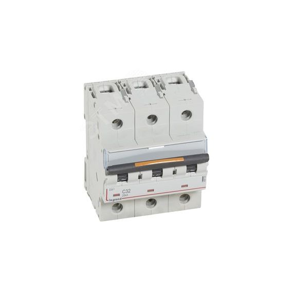 Выключатель автоматический трехполюсный 32А C DX3 25кА LEGRAND 409784