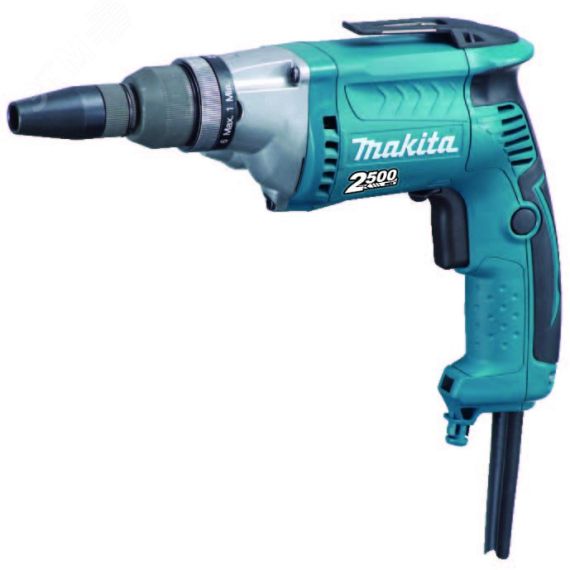 Шуруповерт 570Вт, 0-2500об/м, HEX1/4'', подсветка Makita FS2700