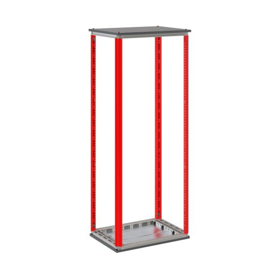 Стойки вертикальные RAL7035 для корпусов CQE, В=1400 мм, комплект - 4 шт. RAM block