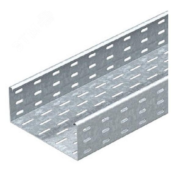 Кабельный листовой лоток перфорированный 85x500x3000 горячий цинк OBO Bettermann SKS 850 FT