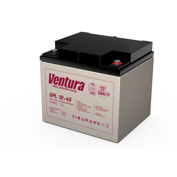 Аккумулятор 12В 45Ач Ventura GPL 12-45