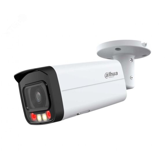 Видеокамера IP 2Мп цилиндрическая уличная IP67 ИК/LED-60м с PoE (3.6мм) Dahua DH-IPC-HFW2249TP-AS-IL-0360B