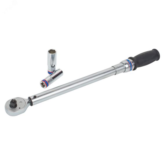 Динамометрический ключ серии EXACT, 1/2', 60-340 Нм, футляр, в комплекте 2 т King Tony P34462-2DG
