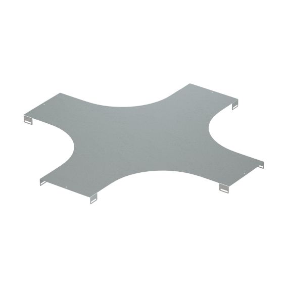 Крышка на X-ответвитель, осн.600, R=300мм в комплекте с крепежными элементами и соединительными пластинами, необходимыми для монтажа