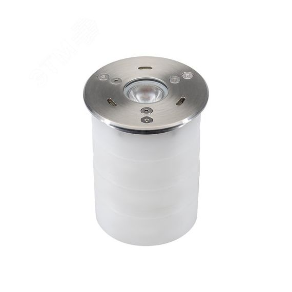 Светильник KT-AQUA-R85-7W Warm3000 (SL, 25 deg, 12V) (ARL, IP68 Металл, 3 года) Arlight 024938