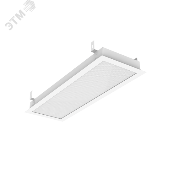 Светильник светодиодный ДВО-16Вт 5000К GR170/F 2.0 призма EM Вартон V1-R3-00069-30PRA-4001650