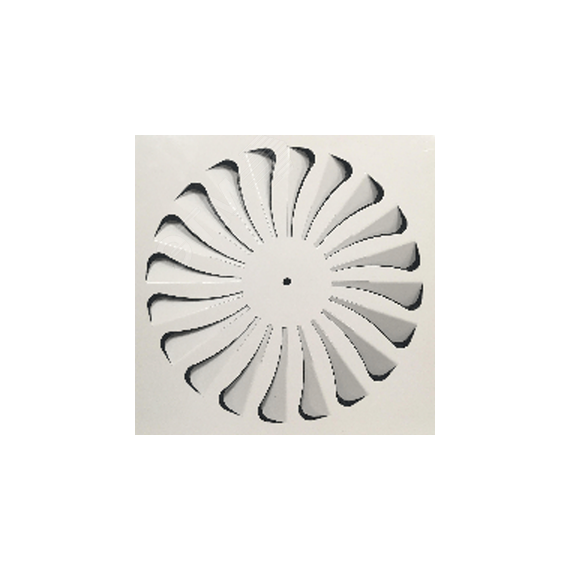 Корпус HEPA фильтра, потолочный в гигиеническом исполнении 305х305х150 мм, H150-347х347, верхнее подключение D160 Naveka F0000043121